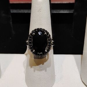 FP 925 sterling silver onyx ring NWT